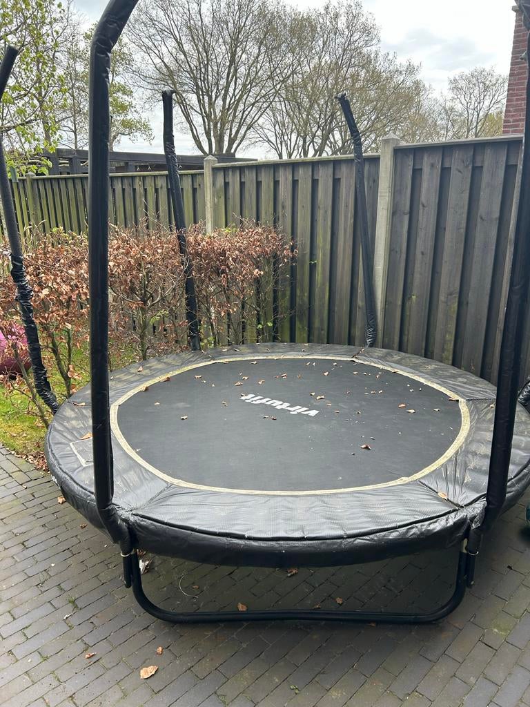 Virkluft trampoline - Gebruikt, Ophalen, Gebruikt