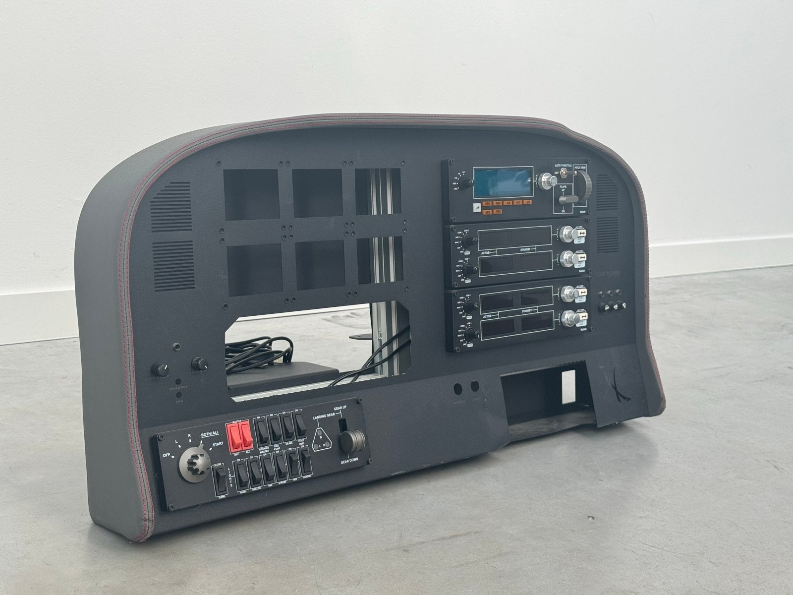 Cockpit inclusief 4 Saitek Flight Simulator Modules, Spelcomputers en Games, Ophalen, Overige merken, Gebruikt