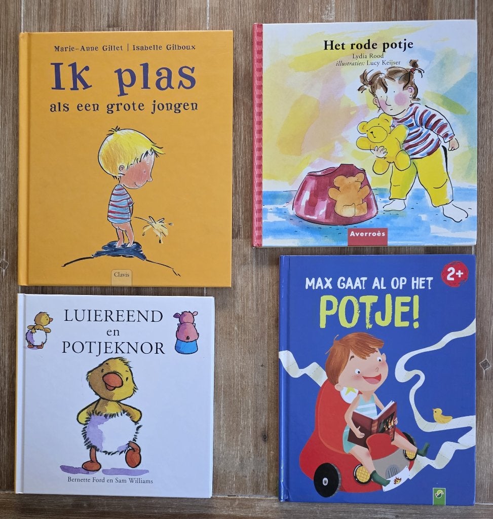 Boeken over het potje - zindelijkheid, Ophalen of Verzenden, Zo goed als nieuw, Diverse auteurs, 2 tot 3 jaar