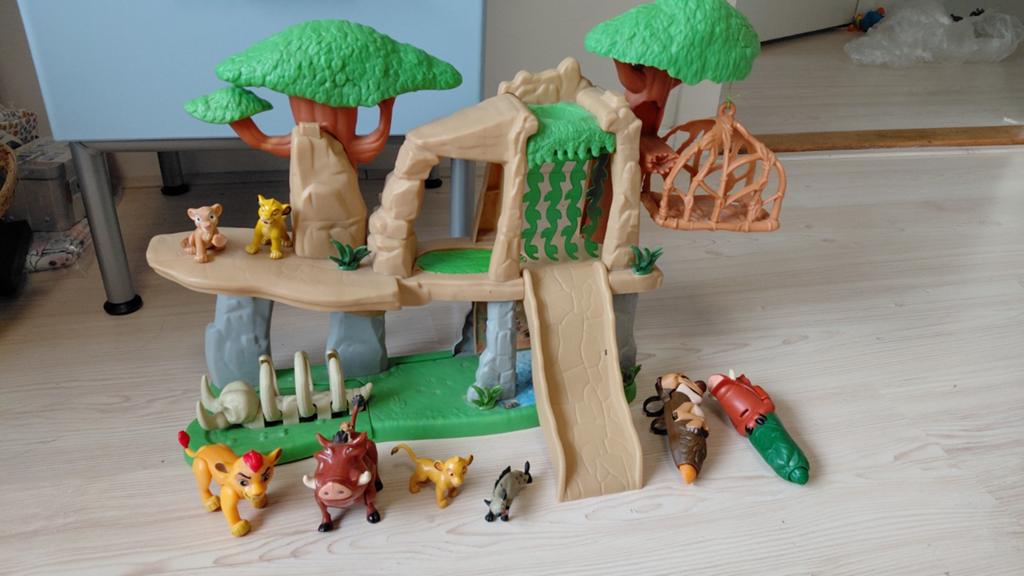 Lion king set Disney, Ophalen of Verzenden, Zo goed als nieuw