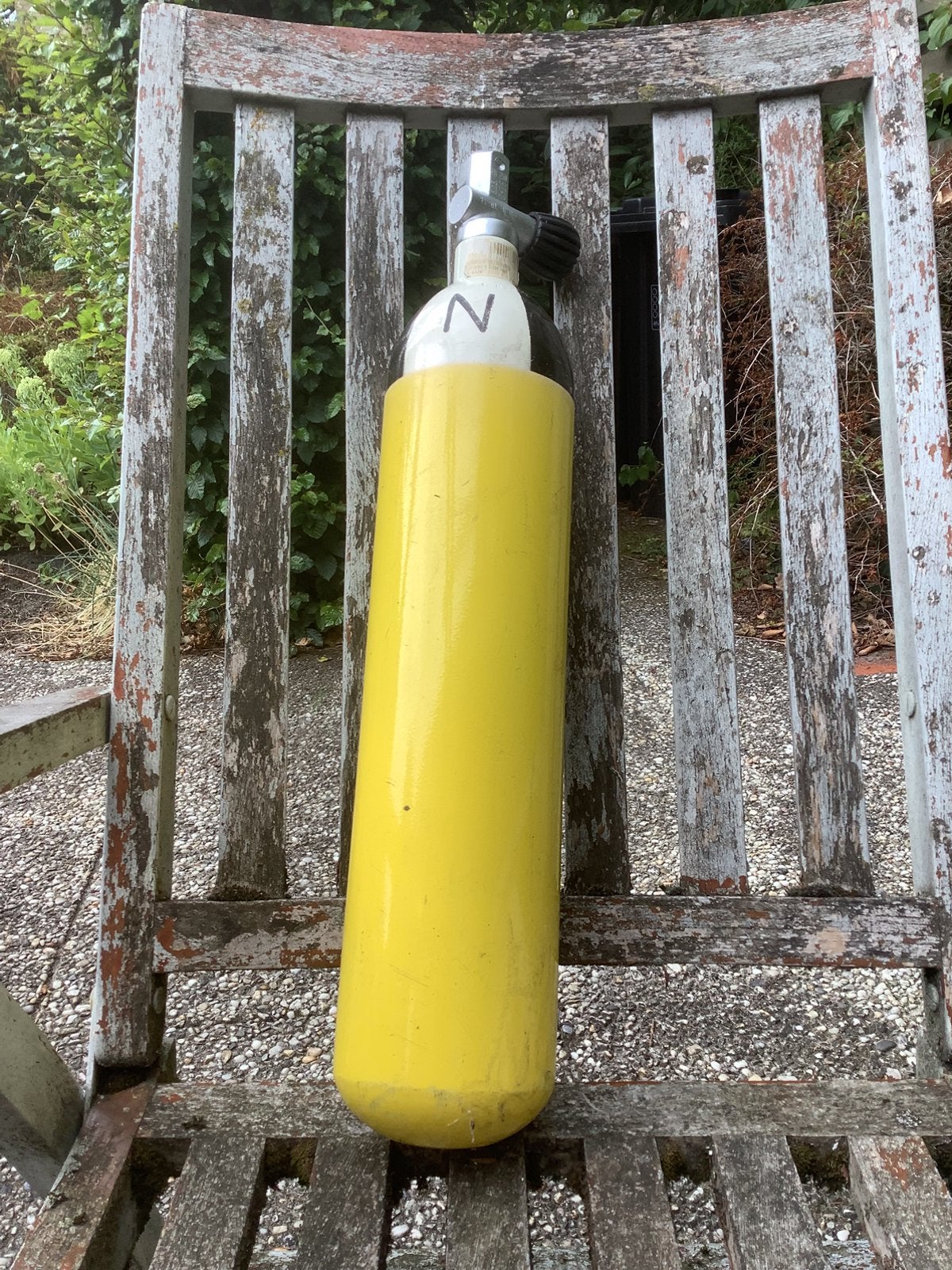 Ponybottle, 4 L, moet gekeurd worden, Ophalen, Gebruikt, Duikfles