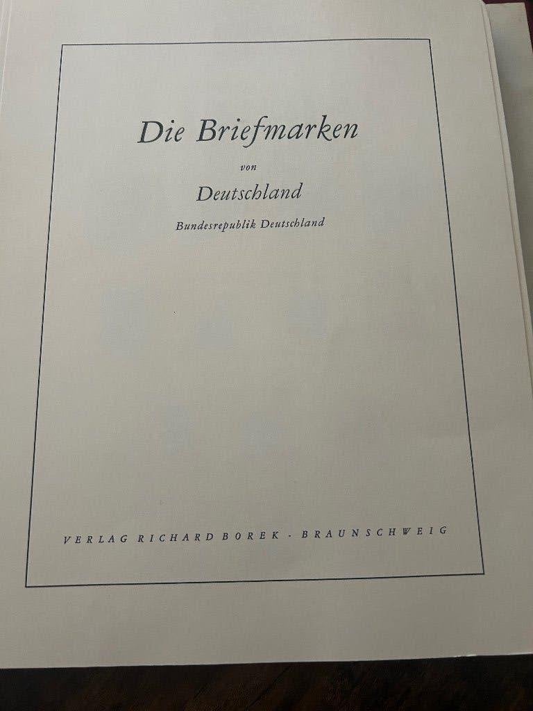 Postzegel album Bundesrepubliek Deutschland Borek, Ophalen of Verzenden, Buitenland