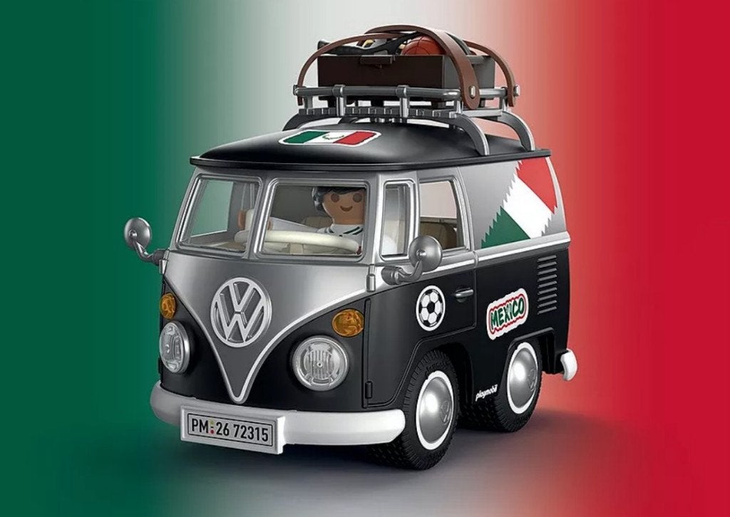 PLAYMOBIL Cars 72315 VW T1 Camper MEX editie 37dlg, Ophalen of Verzenden, Nieuw, Complete set