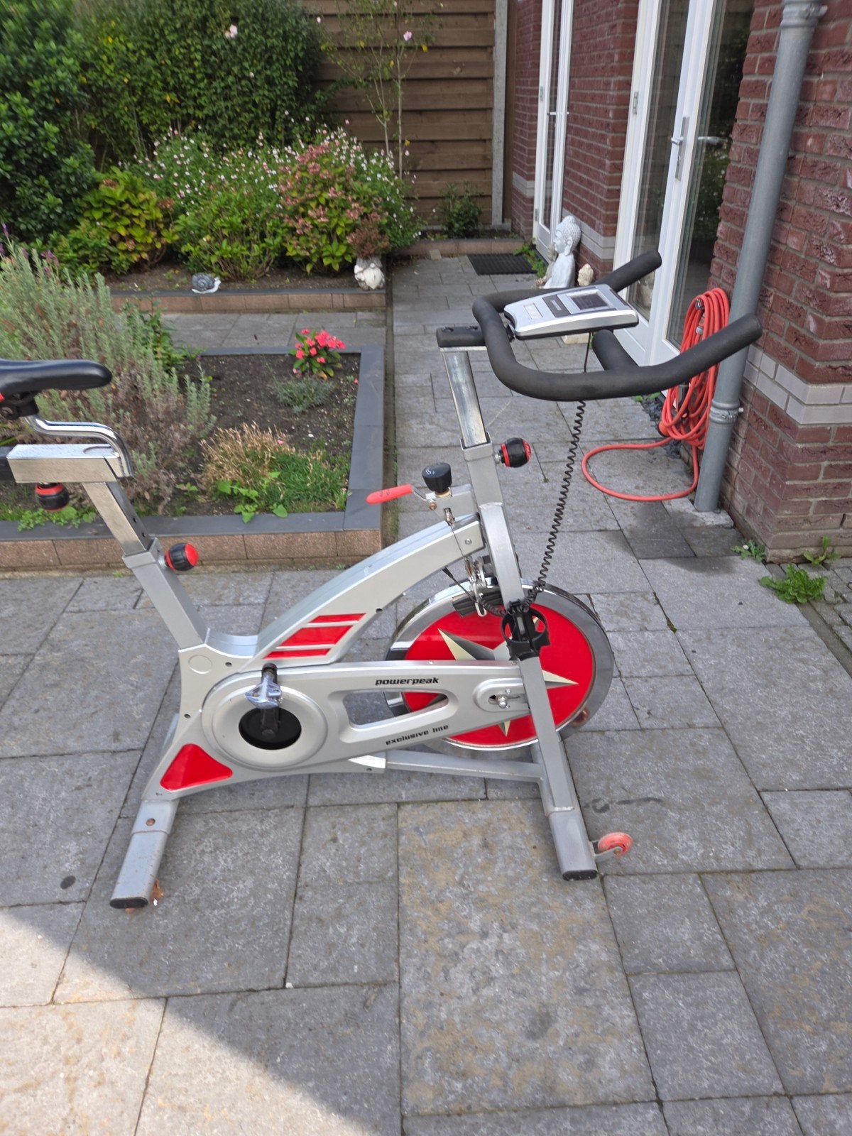 Powerpeak Spinningfiets, Sport en Fitness, Gebruikt, Spinningfiets, Ophalen of Verzenden, Metaal