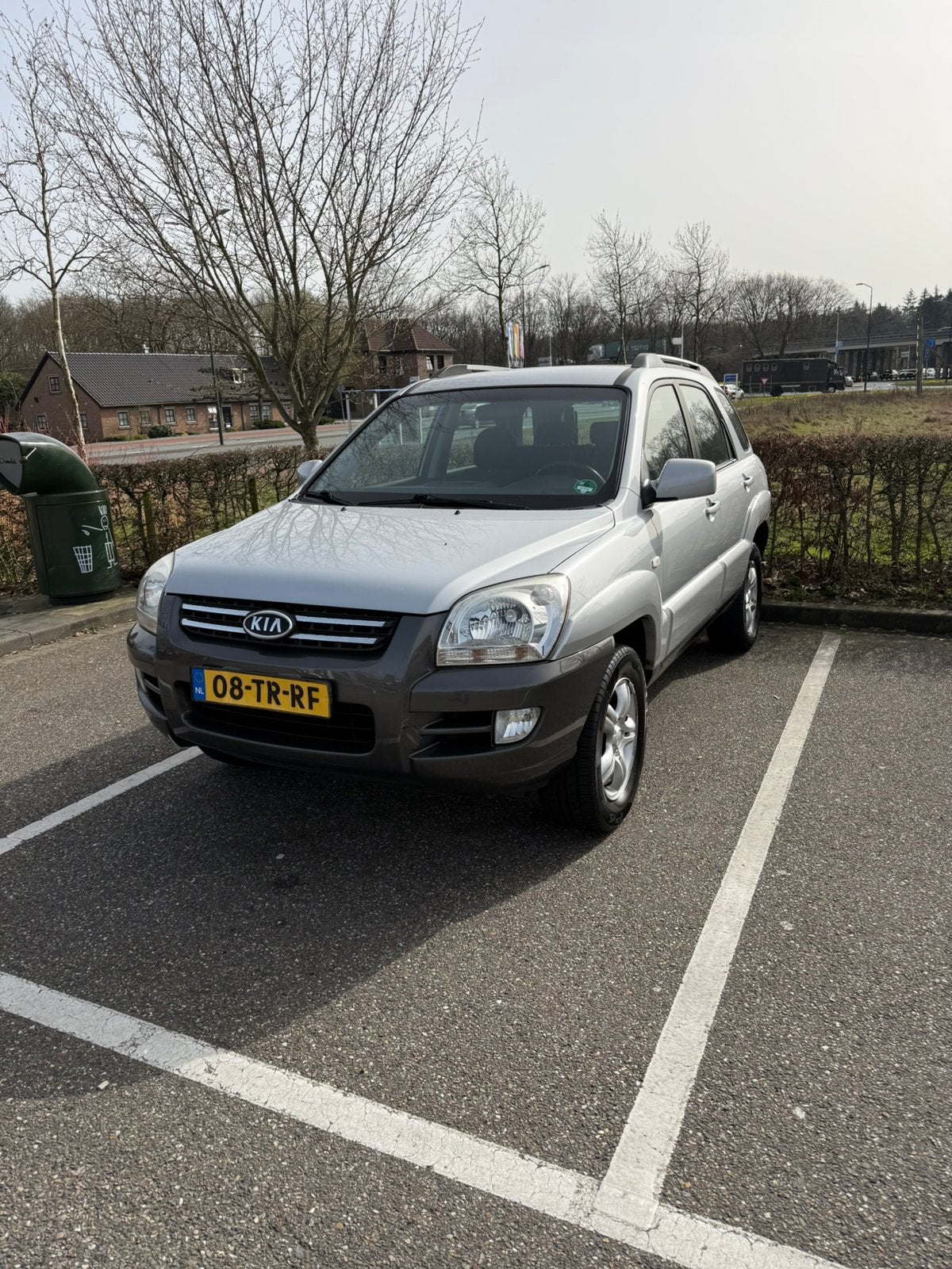 Kia Sportage 2.0 2WD 2007 Grijs, 1442 kg, 4 cilinders, Origineel Nederlands, 75 €/maand