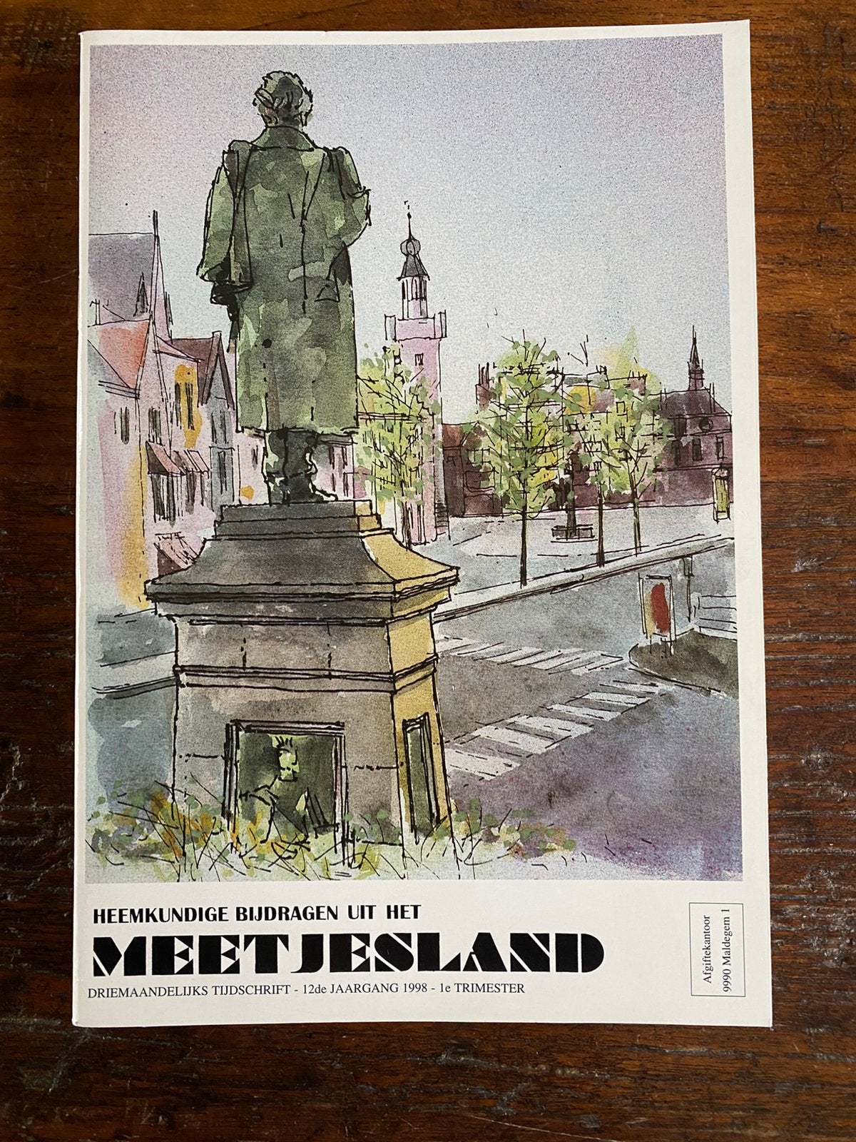 4x Heemkundige bijdragen Meetjesland, Ophalen of Verzenden, Zo goed als nieuw
