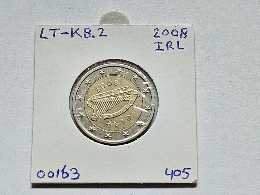 2-euromunt Ierland (IRL) 2008 Koers LT-K8.2, Postzegels en Munten, Munten | Europa | Euromunten, Ophalen of Verzenden, Ierland