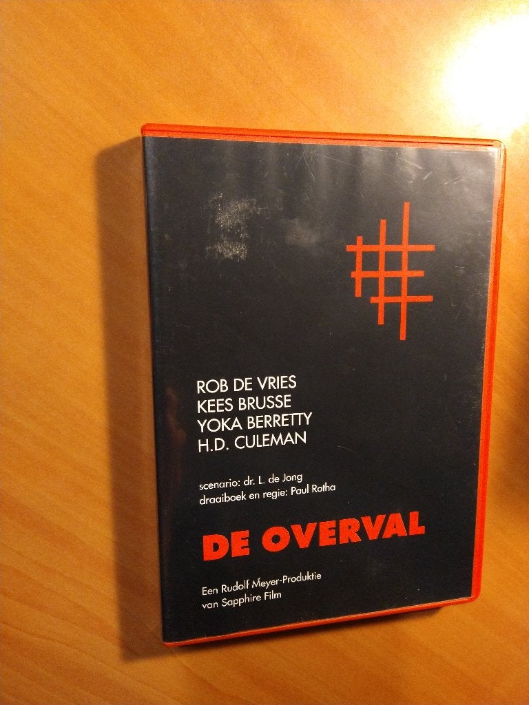 DVD De Overval + De kraak en de film, Alle leeftijden, Zo goed als nieuw, Historisch, Ophalen of Verzenden