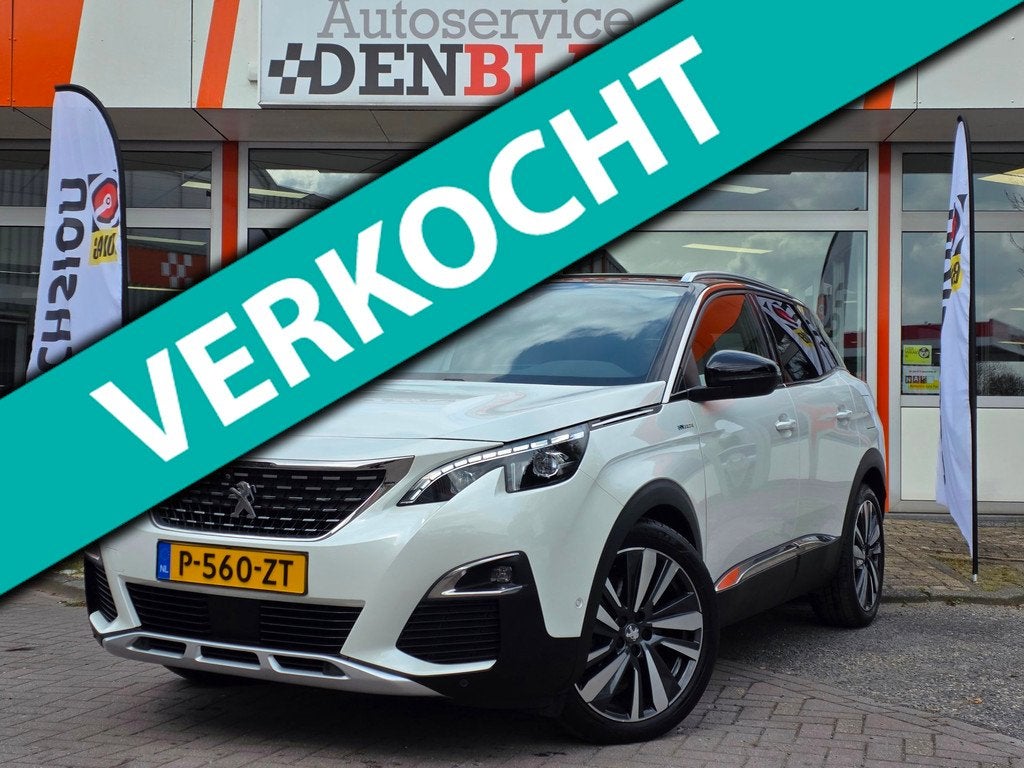 Peugeot 3008 1.6 HYbrid4 300 GT BJ.2020 / SOH 100% / Navi /, Auto's, Peugeot, Euro 6, 4 cilinders, Wit, Plug-in hybride