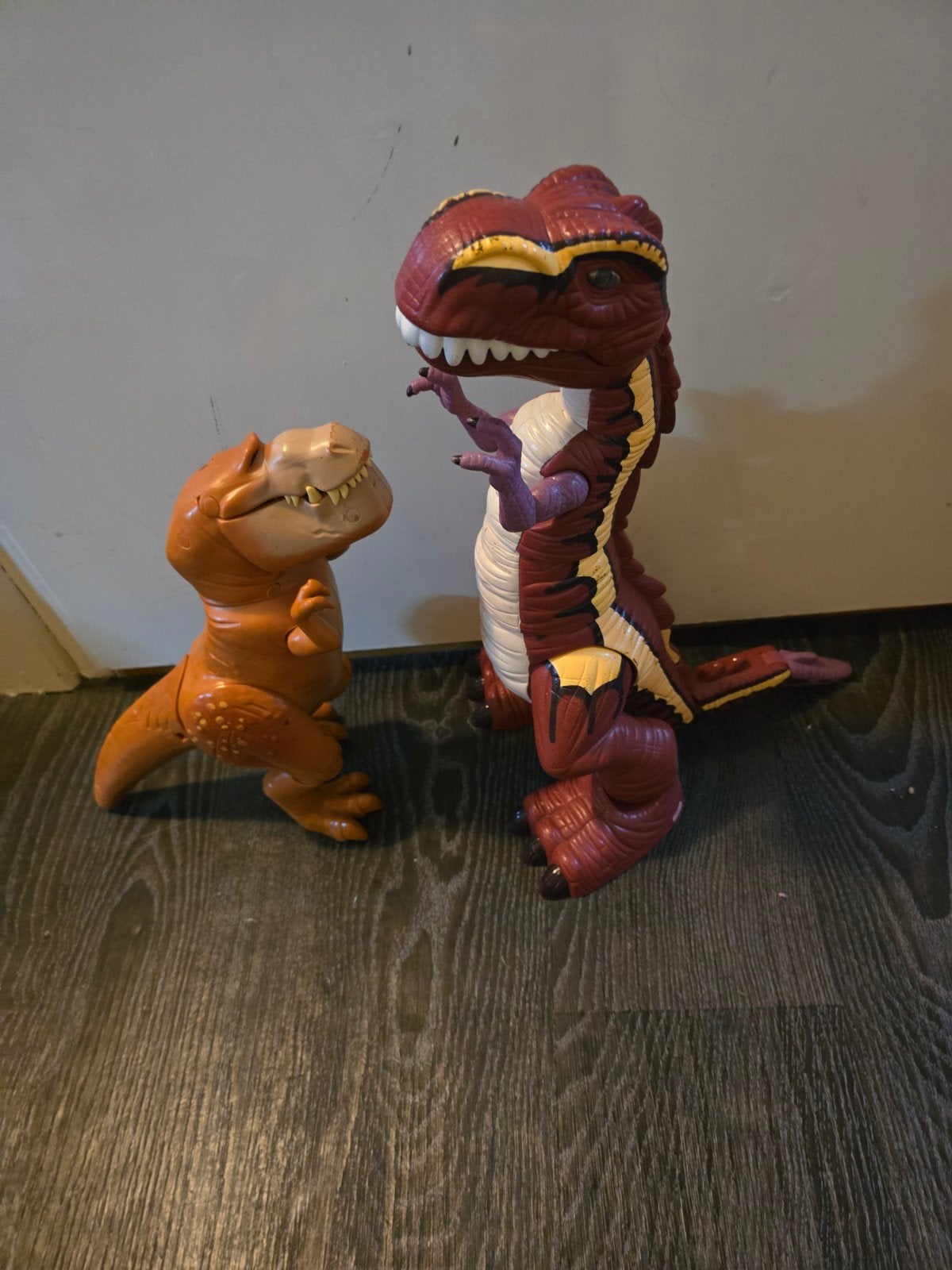 Dinosaurus speelgoed set - T-Rex figuren, Ophalen of Verzenden, Gebruikt