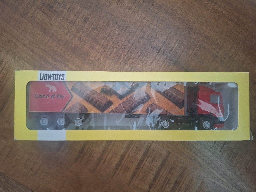 Te Koop Lion Toys vrachtwagen, Ophalen of Verzenden, Zo goed als nieuw, Bus of Vrachtwagen, Lion Toys
