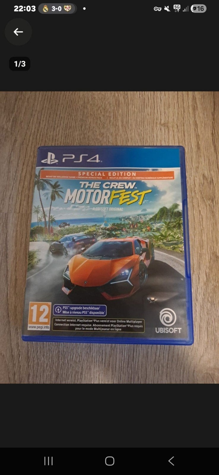 The Crew Motorfest PS4 Special Edition, Spelcomputers en Games, Ophalen, Zo goed als nieuw, Overige kleuren, Met games