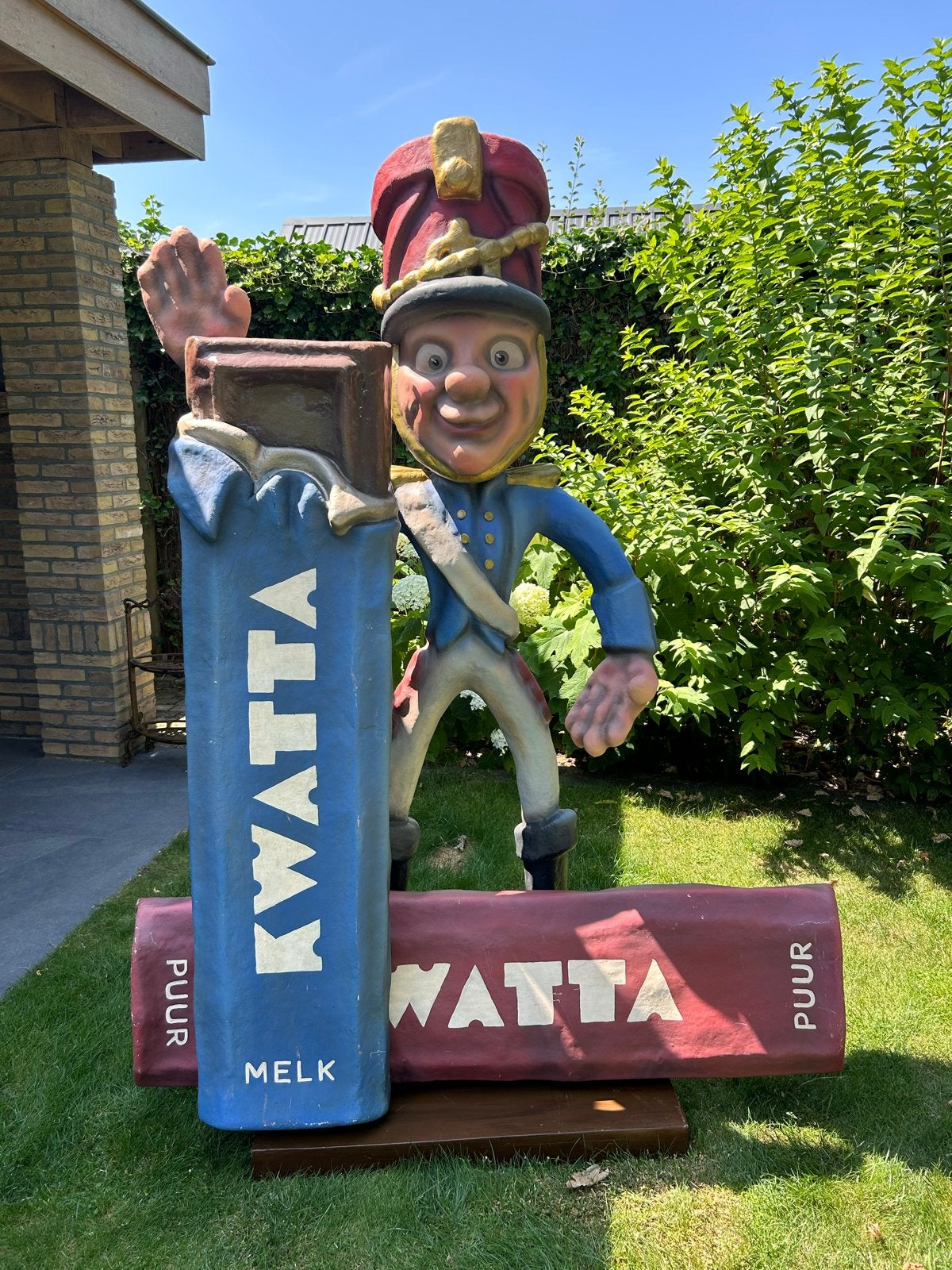 Grote Kwatta Soldaat Reclamebeeld - Uniek Decoratiestuk, Ophalen, 1 meter - 2 meter, Overige materialen, Beeld