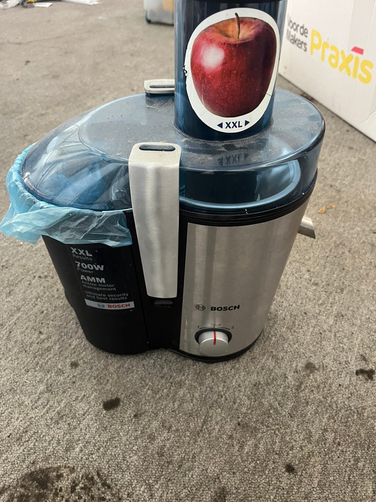 Bosch VitaJuice 3 MES3500 l, Ophalen, Gebruikt, Elektrisch, Sapcentrifuge
