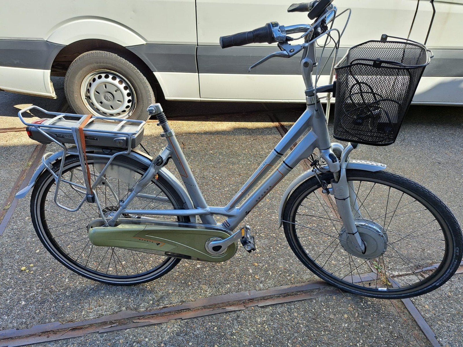 Sparta ION-RX E-bike met mand, defect, Ophalen, Sparta, Gebruikt, 51 tot 55 cm