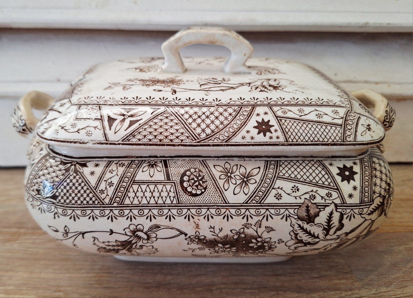 Antieke  Schotse terrine, Aesthetic Movement., Ophalen of Verzenden