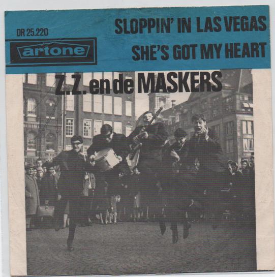Nederbeat- Z.Z. en de Maskers- Sloppin' in Las Vegas, Fotohoes, Verzenden, Zo goed als nieuw, Pop