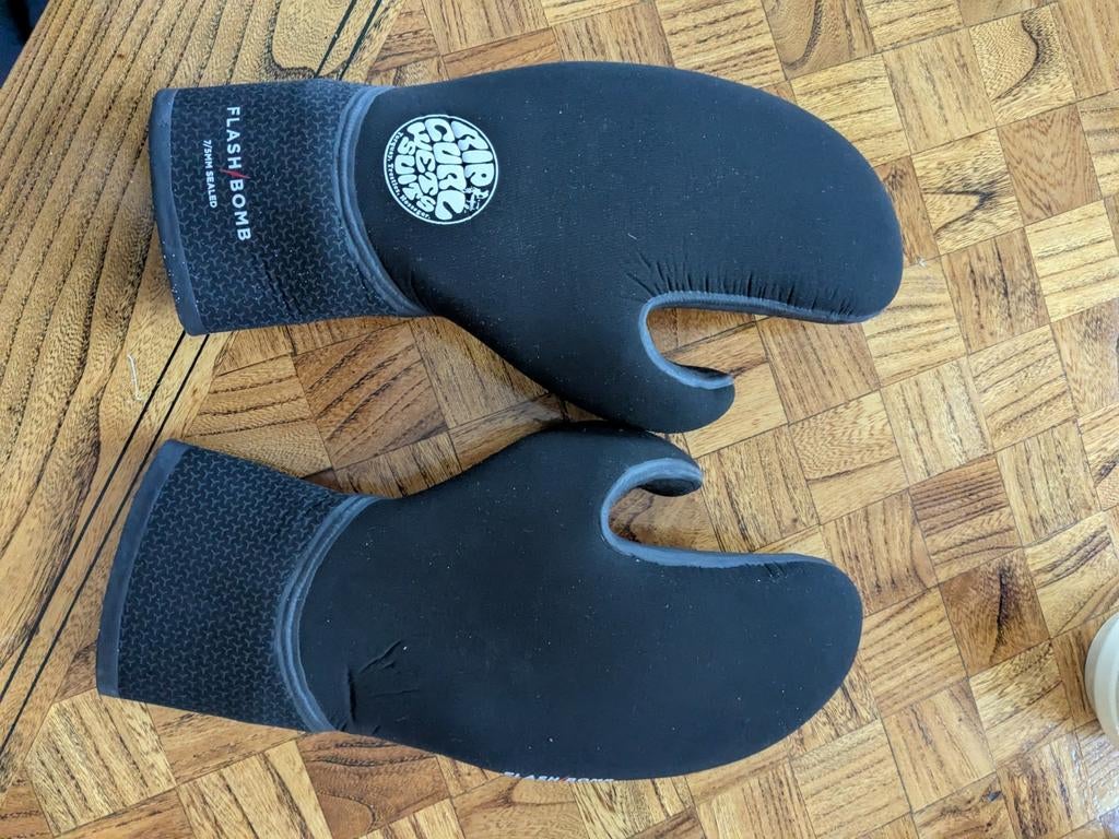 Rip Curl Flashbomb Wanten - Maat L, Rip Curl, Overige typen, Ophalen of Verzenden, Zo goed als nieuw