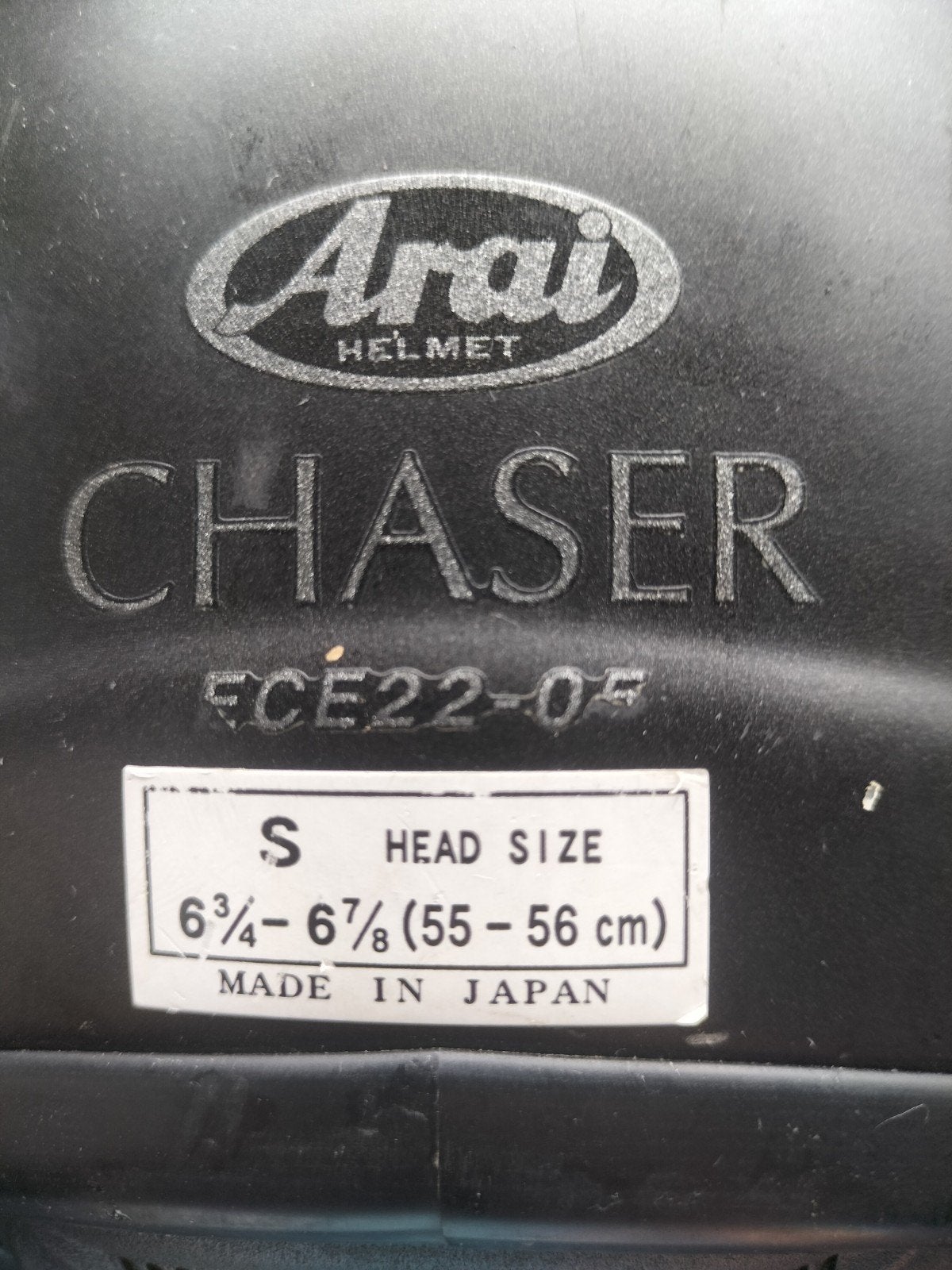 Arai Chaser Integraalhelm - Maat S (55-56 cm), Arai, Heren, Ophalen of Verzenden, Integraalhelm