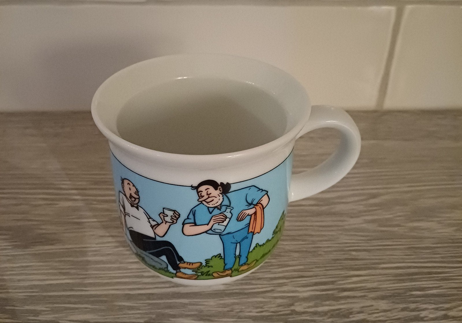 Suske en Wiske porseleinen beker AH uit 2000, Ophalen of Verzenden