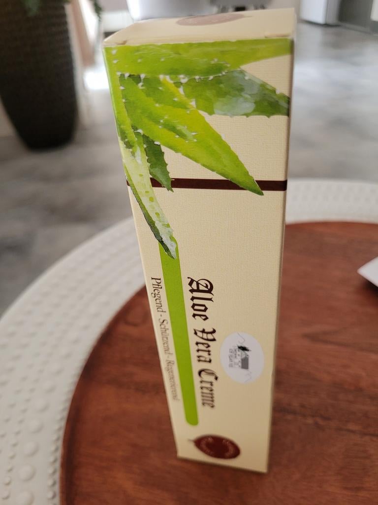 Aloevera creme, Ophalen