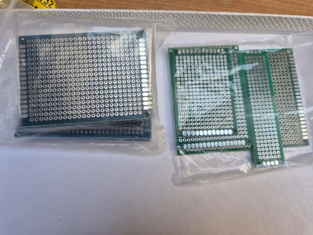 Experimenteer printplaten (PCB's) diverse maten, Ophalen of Verzenden, Nieuw