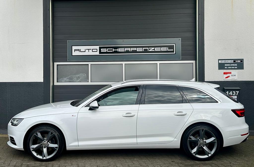 Audi A4 Avant 2.0 TFSI MHEV Sport Edition | TREKHAAK I ELEK., Auto's, Bluetooth, Stof, Gebruikt, Euro 6