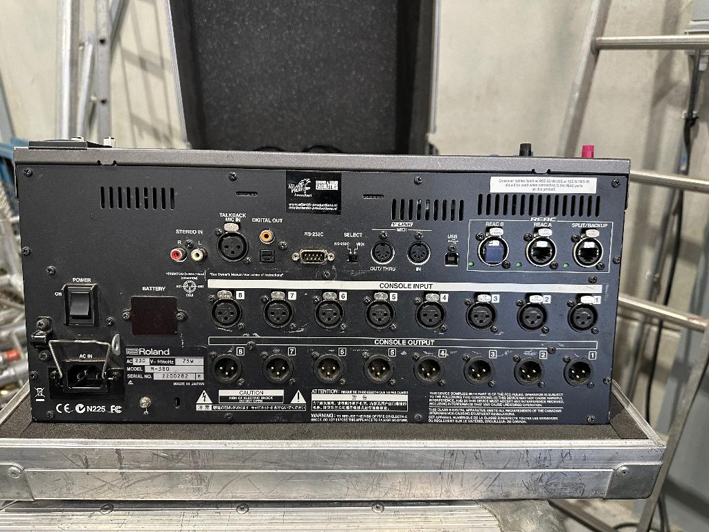 mixer roland m380 stagebox, Gebruikt, Overige typen, Minder dan 60 watt, Ophalen