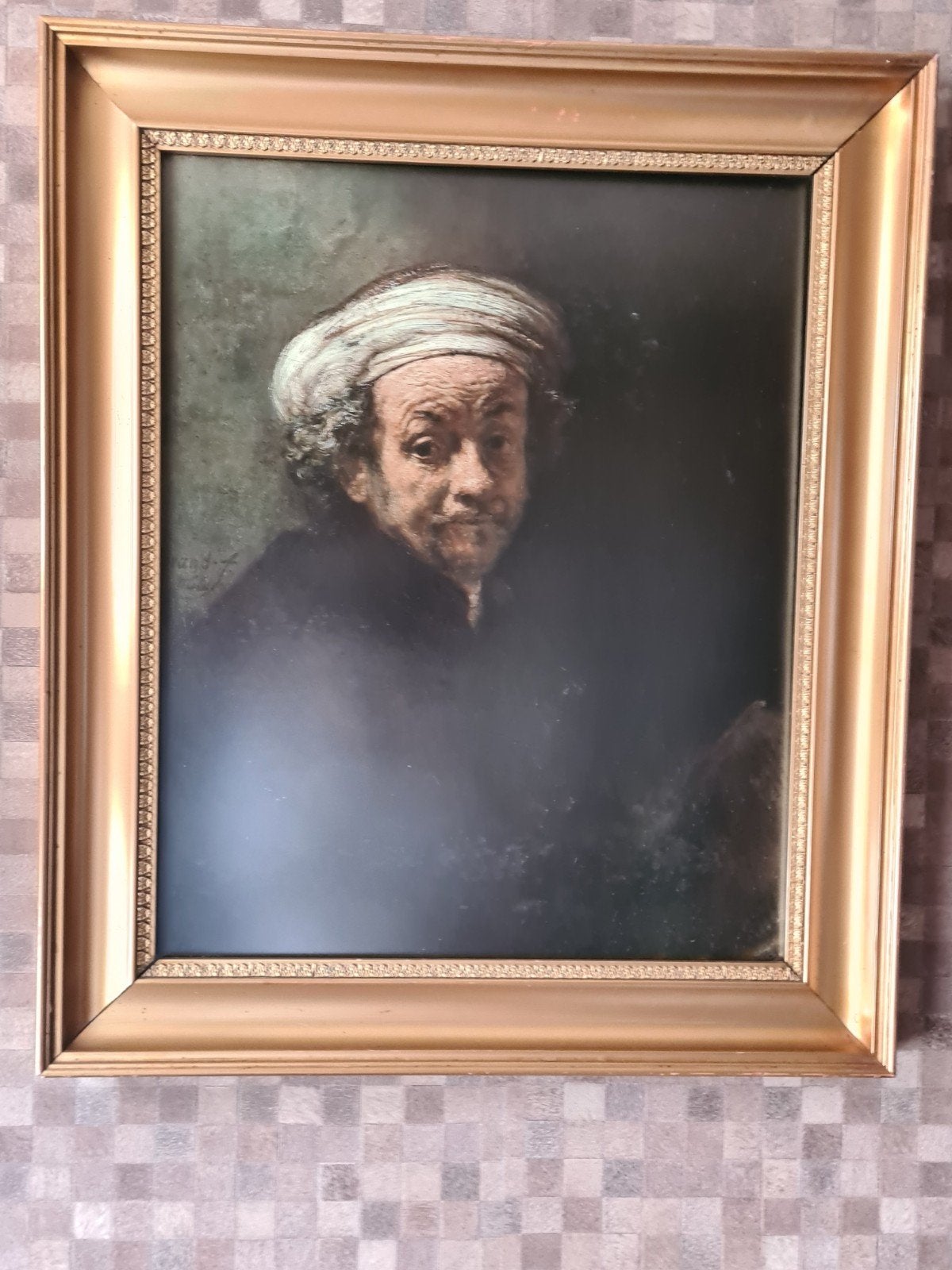 Goud Antieke lijst, Ophalen