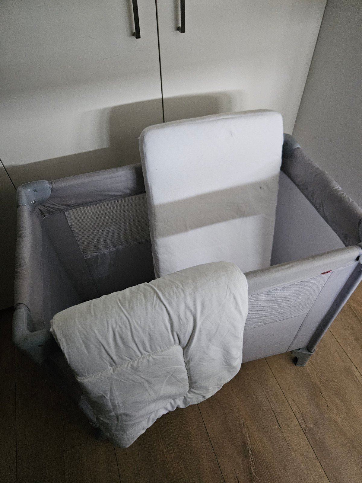 Kees - Campingbed To Go 40X80 cm inclusief matras + dekbed, Ophalen, Zo goed als nieuw, Minder dan 140 cm, Matras