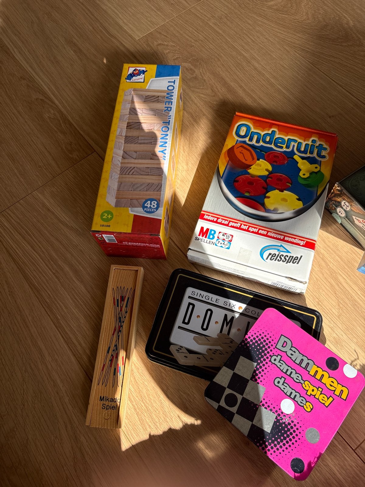 Diverse bordspellen en gezelschapsspellen, Een of twee spelers, Ophalen, Gebruikt, Reisspel
