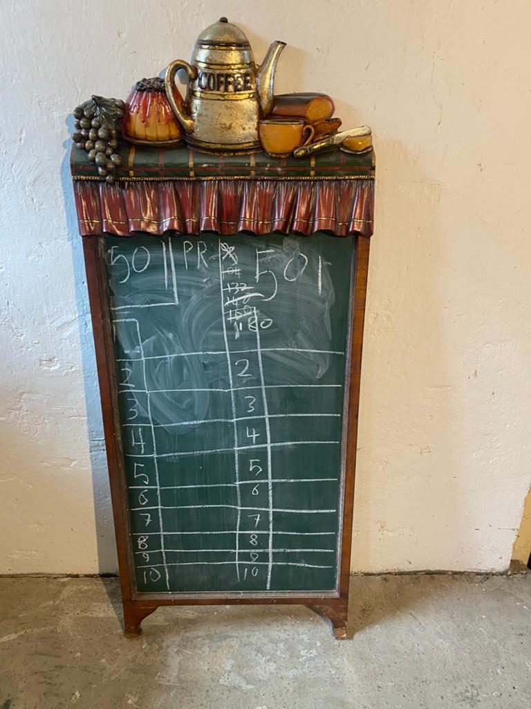 Menu aanprijsbord, Ophalen of Verzenden, Nieuw