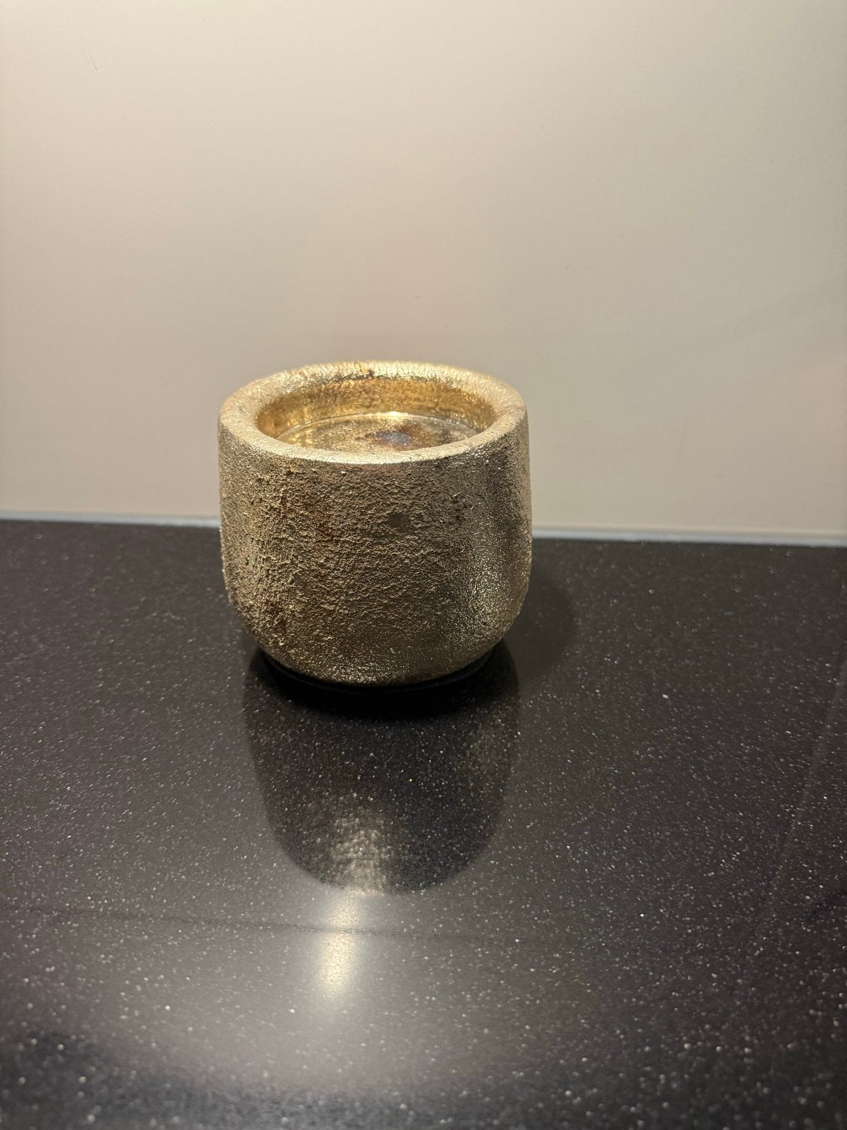 Gouden waxinelichthouders, Overige materialen, Gebruikt, Overige merken, Waxinelichthouder