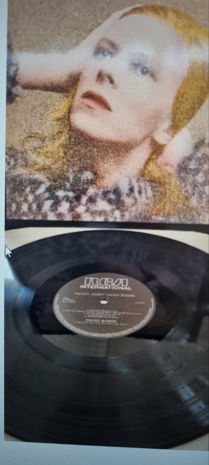 David Bowie - Hunky Dory LP (RCA International), LP, Gebruikt, Ophalen of Verzenden, 12 inch