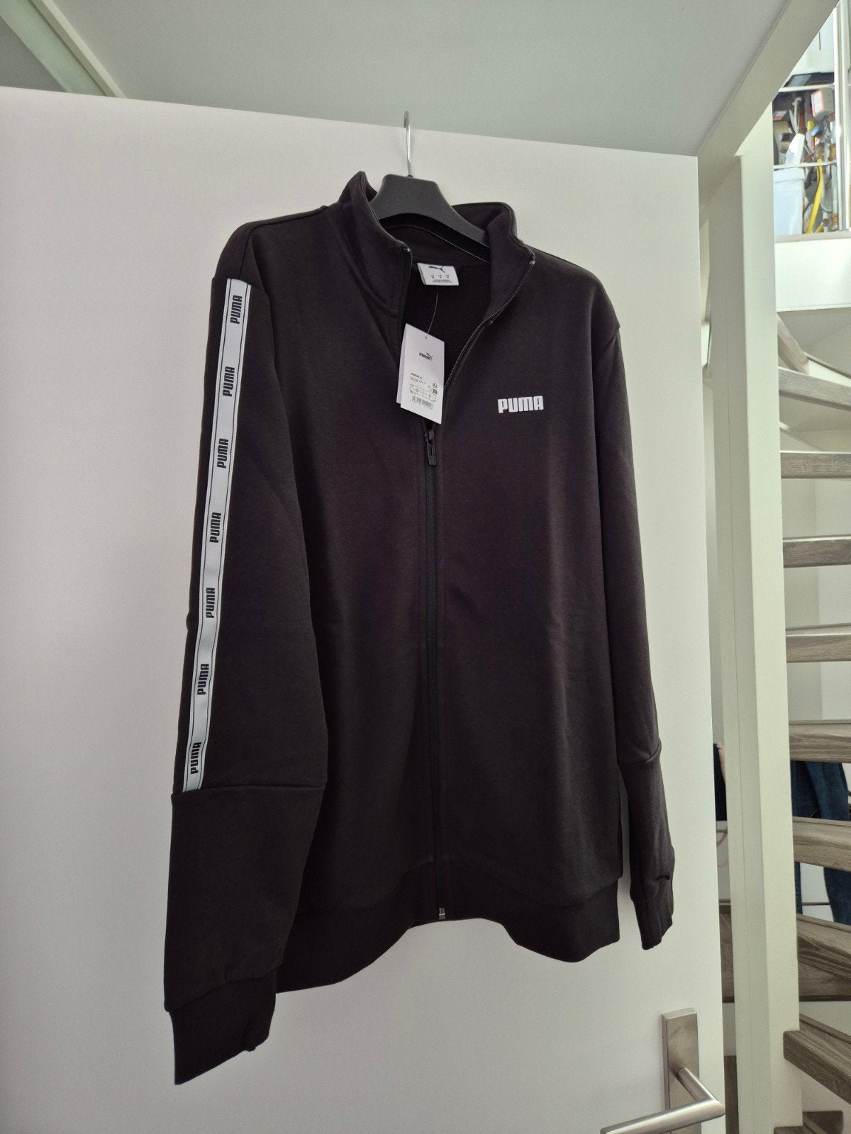 Puma Tape Track Jacket TR - Zwart Heren Trainingsjack, Ophalen of Verzenden, Nieuw, Puma