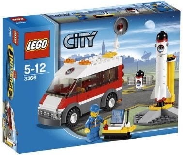 Lego City Satellite Launch Pad nr 3366, Lego, Lego, City, Lego