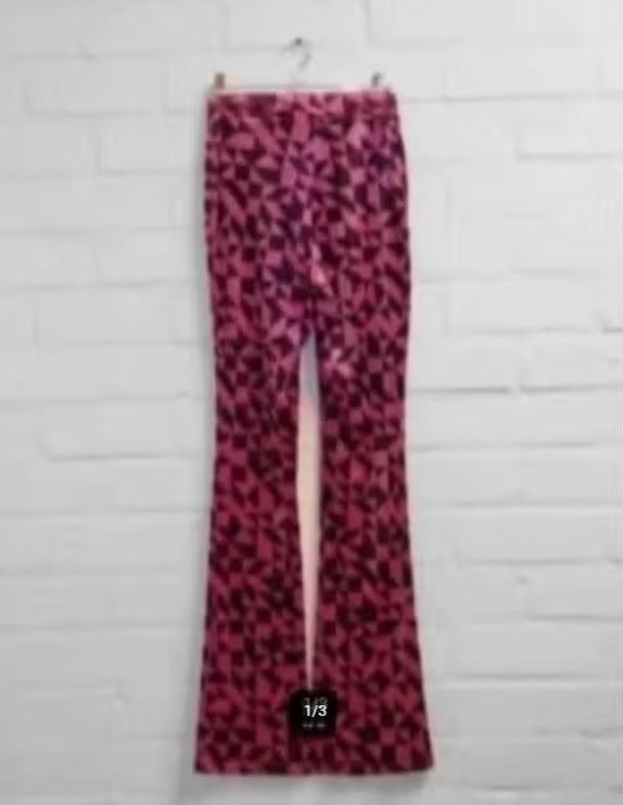 ALIX the Label - Mooie flared velvet pants maat M - Nieuw, Maat 38/40 (M), Alix the label, Verzenden, Nieuw