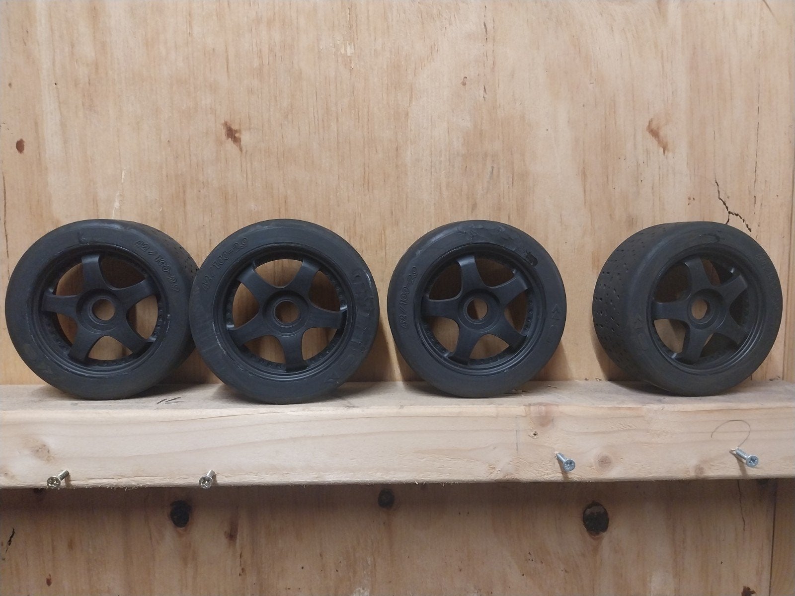 wielenset voor Arrma infraction 6s, Hobby en Vrije tijd, Ophalen of Verzenden, Gebruikt, Overige schalen, Onderdeel