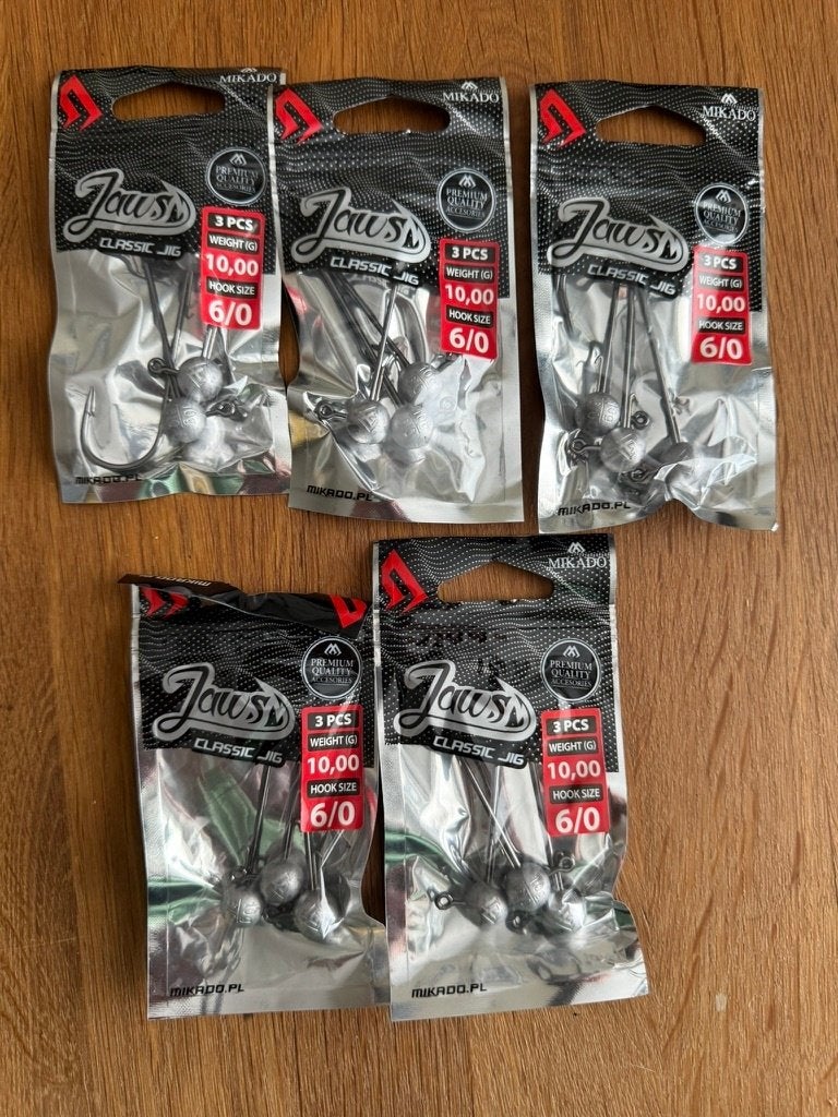 Mikado Jaws Classic Jig 10 g Haakmaat 6/0, Overige typen, Nieuw, Ophalen of Verzenden, E