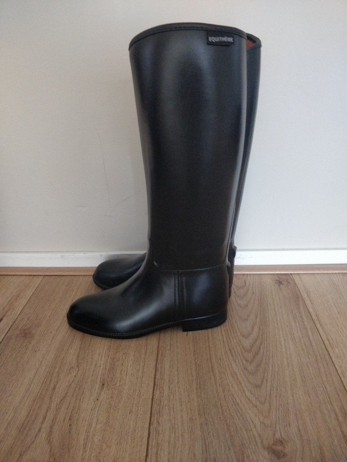 Paardrijlaarzen Equitheme, Van Epplejeck  ZGAN, Dieren en Toebehoren, Ophalen, Zo goed als nieuw, Dressuur, Schoeisel