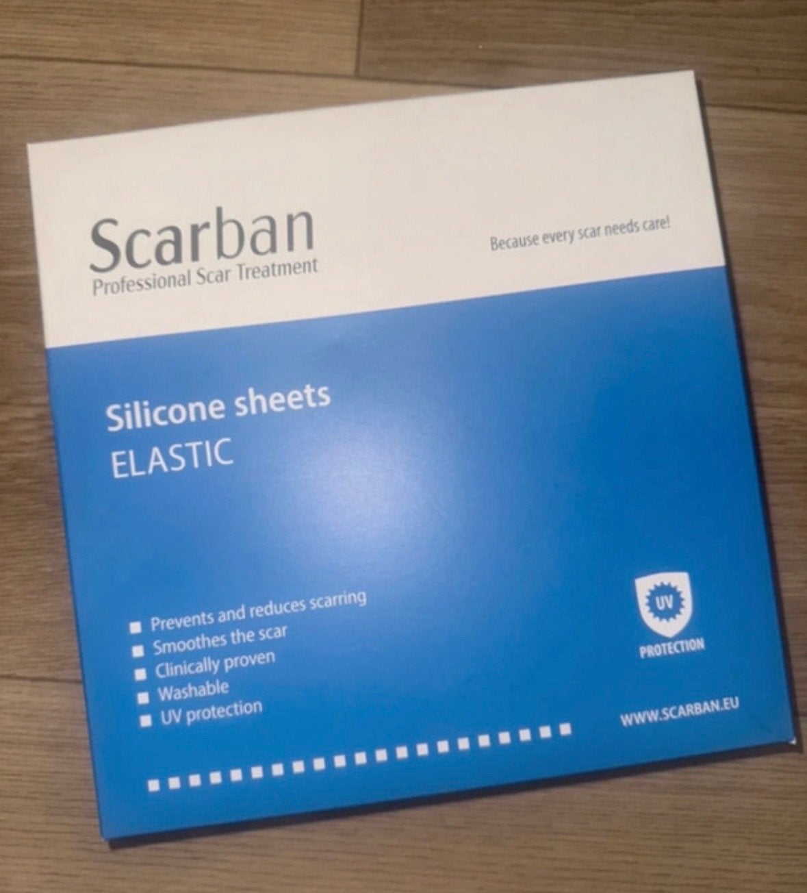 Scarban Siliconen Litteken Pleister - Elastisch, Ophalen of Verzenden, Nieuw, Verzorging