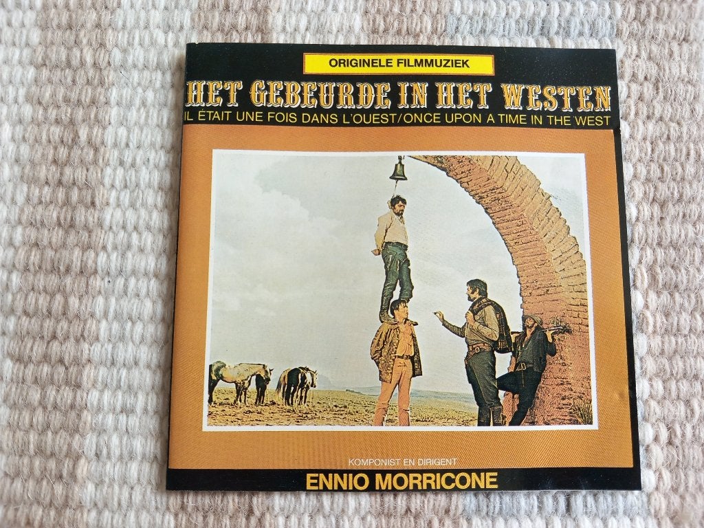 CD  Ennio Morricone - Het gebeurde in het westen (1969), Soundtrack, Ophalen of Verzenden, Zo goed als nieuw