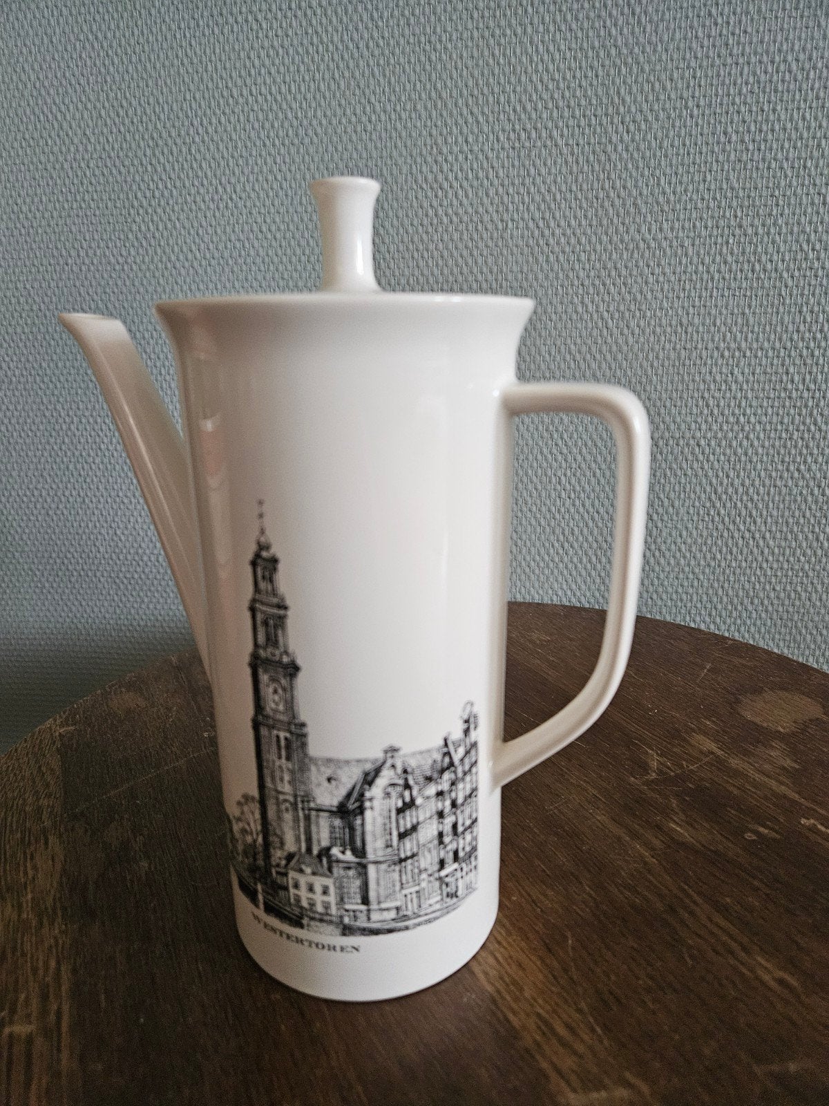 Koffiepot Villeroy & Boch, Amsterdamse grachten serie, Antiek en Kunst, Antiek | Servies los, Ophalen of Verzenden