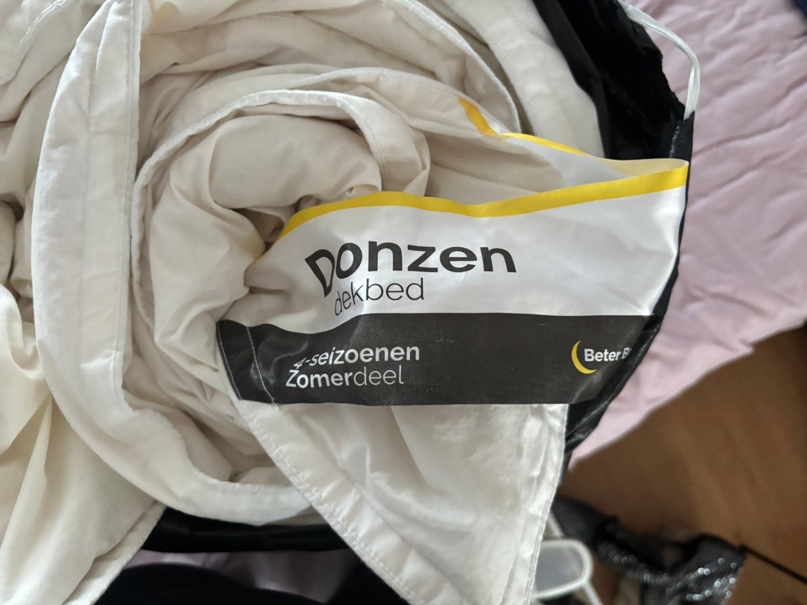 4 seizoenen Donzen dekbed, Ophalen, Wit, Tweepersoons, Dons en Veren