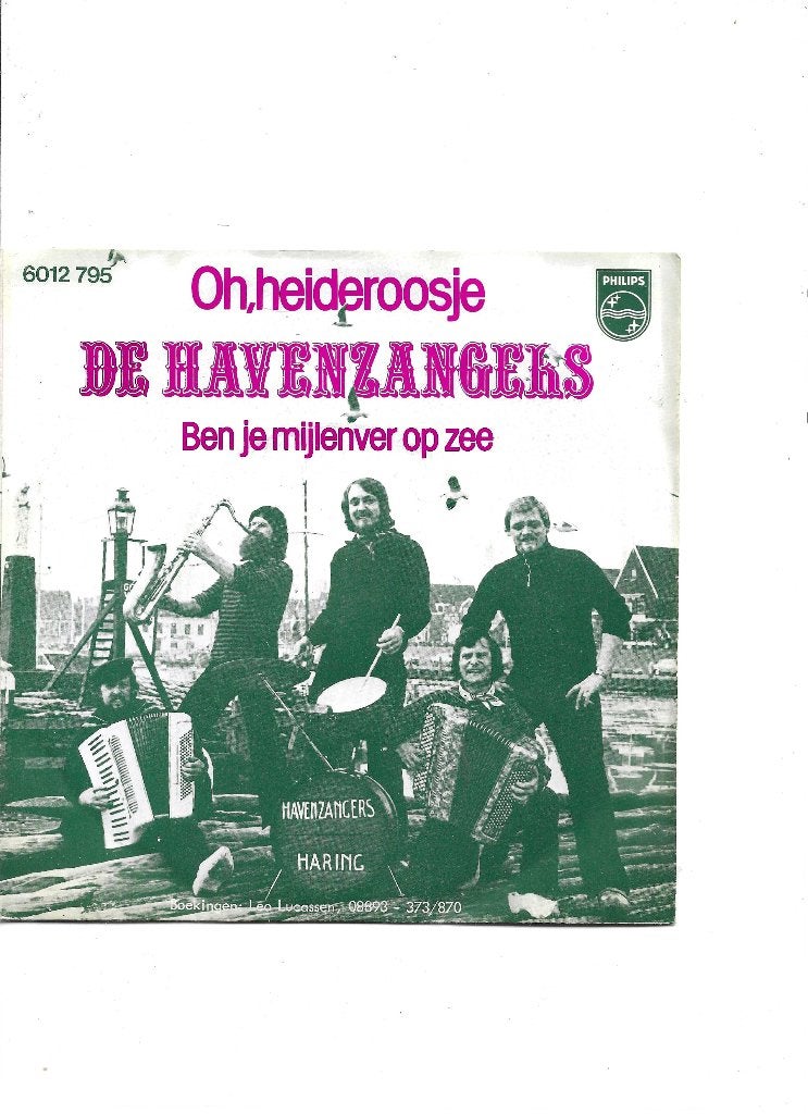 Single De Havenzangers - Oh, heideroosje, Ophalen of Verzenden, Gebruikt, 7 inch, Nederlandstalig