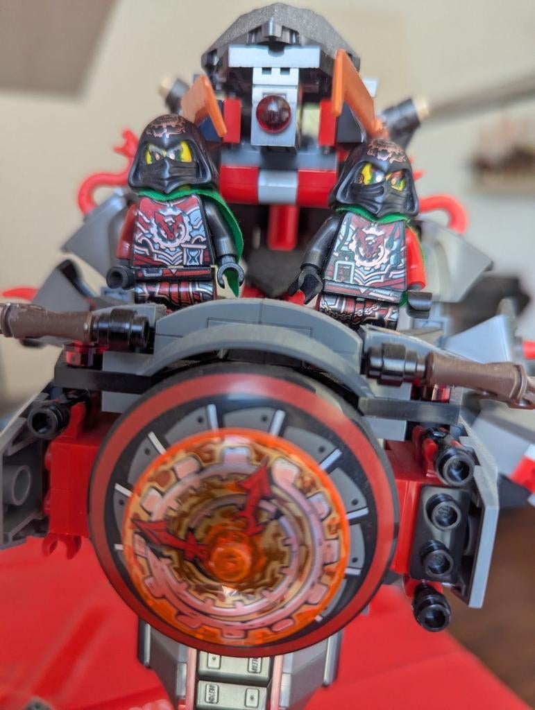 Time Twins Krux and Acronix Ninjago Minifiguur met wapens, Lego, Ophalen of Verzenden, Zo goed als nieuw, Minifiguur