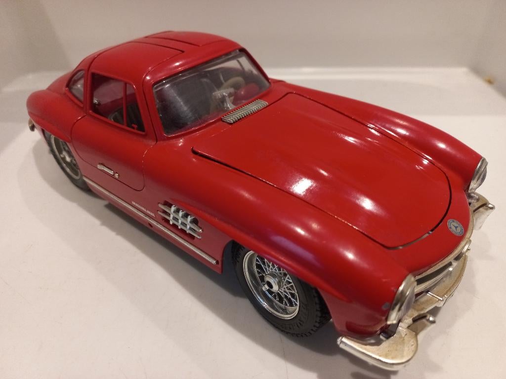 Mercedes 300 SL 1954 Bburago 1:18 modelauto 128, Ophalen of Verzenden, Gebruikt, Auto, Bburago