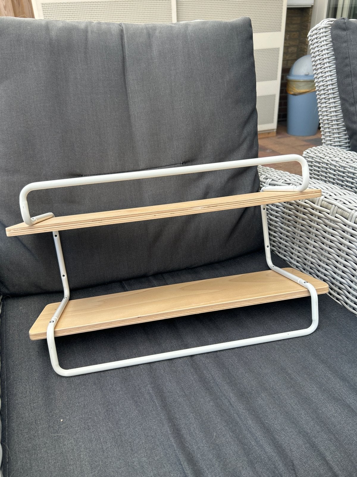 Handig houten en metalen rekje ikea- veelzijdig te gebruiken, Ophalen, Nieuw