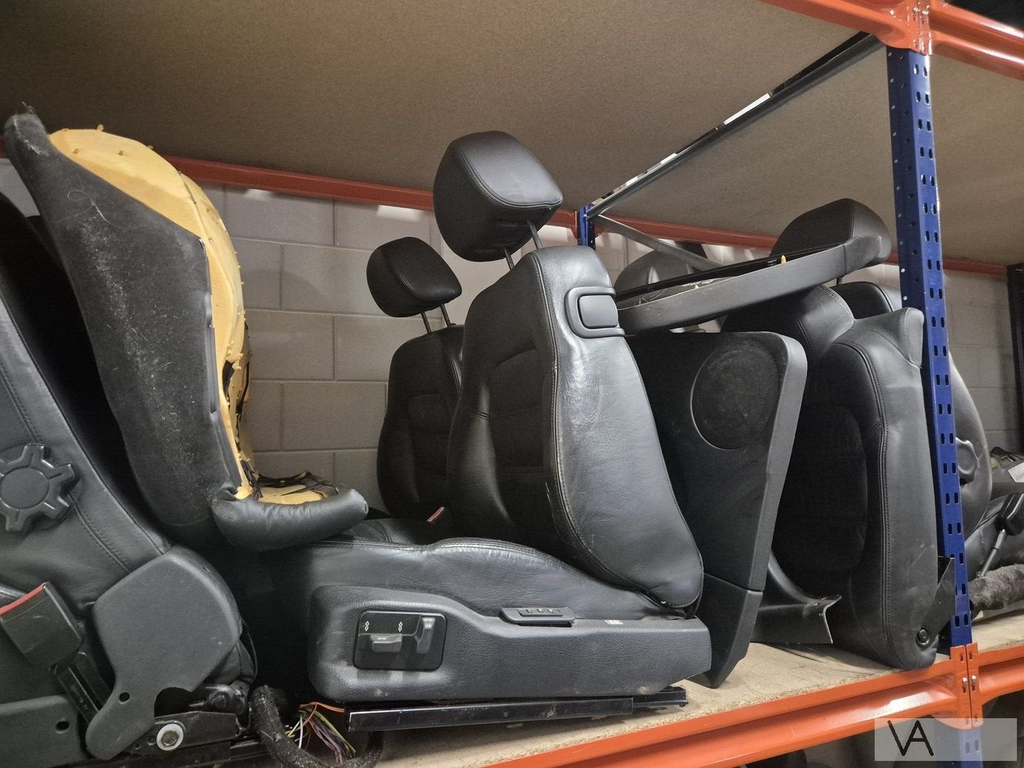 Peugeot 406 coupe 2002- 2005 interieur zwart leer elektrisch, Auto-onderdelen, Gebruikt, -, -, Ophalen of Verzenden