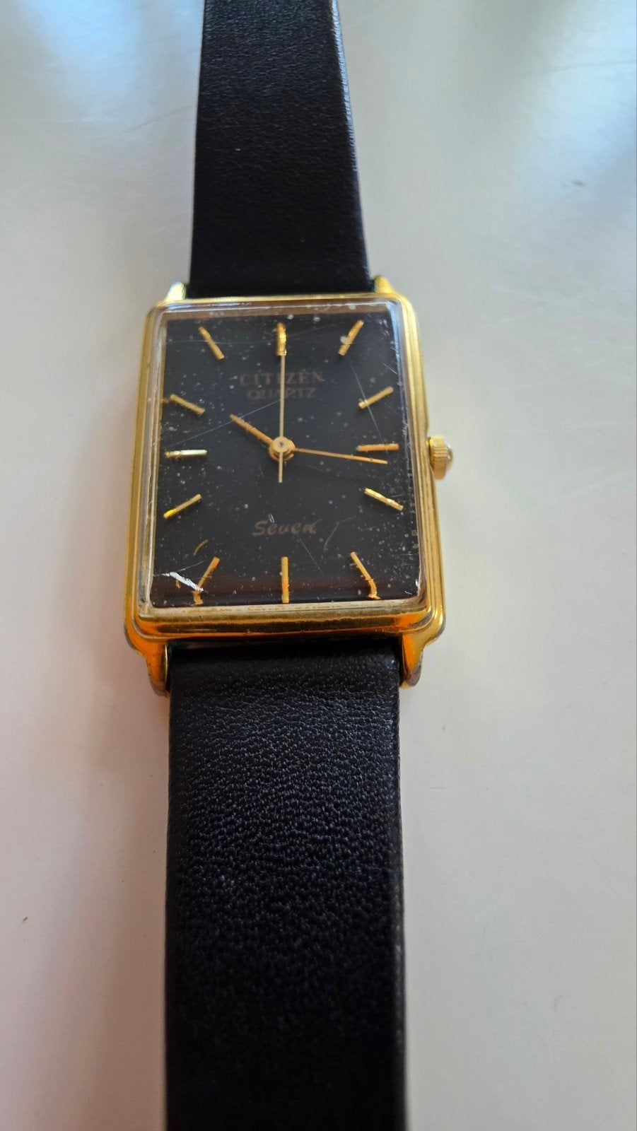 Citizen Quarts Seven, Staal, Polshorloge, Citizen, 1960 of later